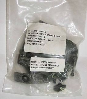 point Chin Strap W/ Bolts And Screws For MIC H Helmt by Gentex New