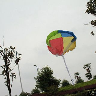   Tangle Free Toy Parachute Kite Outdoor Play Game hiking drag chute