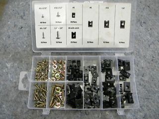 Clips and Screws An Assortment Of 170 Pieces (Fits Jeep CJ7)