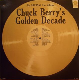 CHUCK BERRY Chuck Berrys Golden Decade LP 2xLP orig mono CHESS LP 