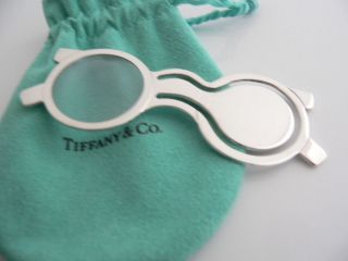   Co Sterling Silver Magnifying Glass Bookmark Book Mark Rare Vintage