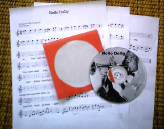 Trumpet Solo Hello Dolly with CD tracks 