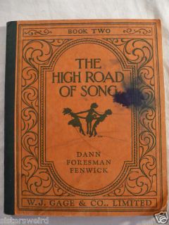 The high road of song school voice singing & music booklet II