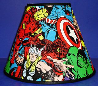   Comics Hulk Thor Captain America Spiderman LampShade Lamp Shade