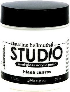 Claudine Hellmuth STUDIO Paint (White) BLANK CANVAS