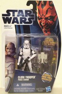  TROOPER PHASE II ARMOR Star Wars TPM The Clone Wars Action Figure 