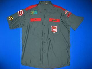 Christian Service Brigade uniform shirt Battalion 6132 patch 