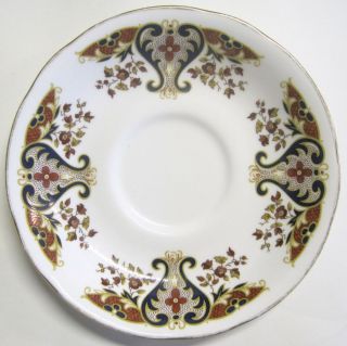 Vintage Bone China Colclough England Royale Pattern Saucer