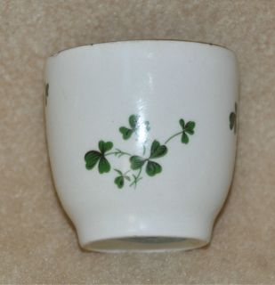 Carrigaline Pottery Co. From Ireland Mini Clover Cup