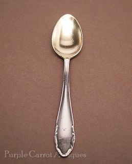 WMF silver plate demitasse spoon with gold wash bowl