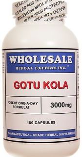 Gotu Kola Convenien​t 3000mg One a Day Capsules 100ct
