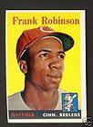 Frank Robinson Cincinnati Redlegs 1958 Topps Card #285