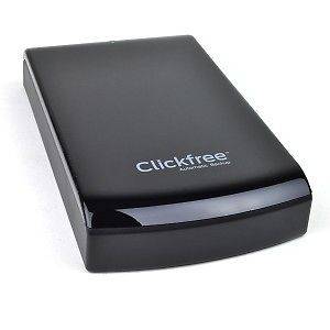 2TB Clickfree C6 SuperSpeed USB 3.0 3.5 External Hard Drive w 