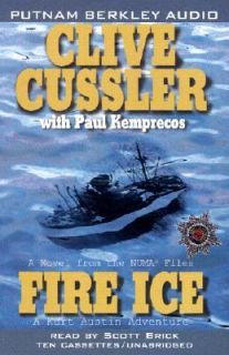 Fire Ice No. 3 by Clive Cussler and Paul Kemprecos 2002, Cassette 