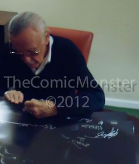   ~DOUBLE SIDED MOVIE POSTER~SIGNED BY STAN LEE+CLAREMONT+SIENKIEWICZ+5