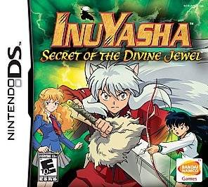 Inuyasha Secret of the Divine Jewel Nintendo DS DSi
