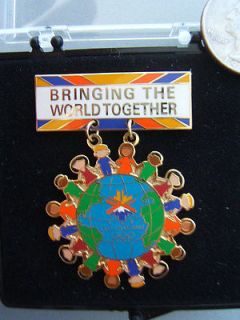   Salt Lake Olympics LE Bringing The World Together Pin Unused in Case