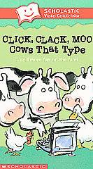 Click, Clack, Moo Cows That Typeand More Fun on the Farm VHS, 2003 