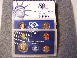   States Mint Proof Set, All Original Package, 9 Pc. Coin Set