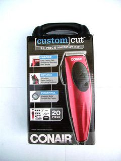Conair Custom Cut Barber Clipper 20 Piece Haircut Kit HC225TR