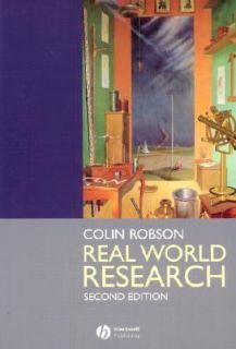    Researchers by Colin Robson 2002, Paperback, Revised