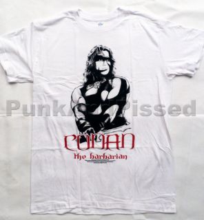 Conan The Barbarian   War Paint white soft t shirt   Official   FAST 