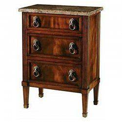 Hall Chest with Stone Top   by Hekman