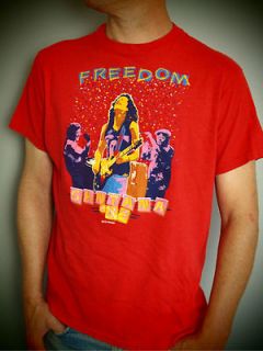 vtg 80s SANTANA FREEDOM concert t shirt soft RARE M