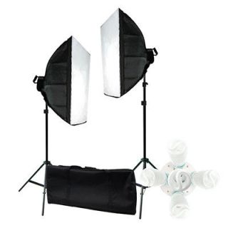   Studio Video Continuous Lighting Photography Softbox Light Stand New