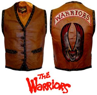 The Warriors CUSTOM 3 D (Double Sided) FRONT/BACK Replica Mini Vest 