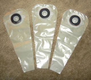 LOTS OF 3 HOLLISTER COLOSTOMY BAG