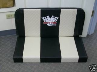 Go Kart Cart Yerf Dog Double Vinyl Seat Cushion Cover 2 Two Seater