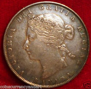 1870 Canada 50 Cents Silver Coin Queen Victoria Beautiful ++