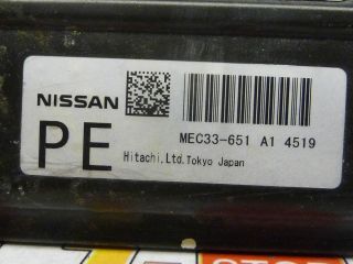 04 NISSAN TITAN 4X2 ENGINE COMPUTER ECU ECM MEC33 651 A1 OEM