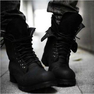 Retro Punk Combat Winter Mens boots England style Casual shoes SZ US 