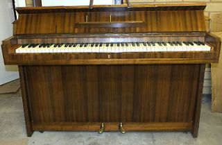 KEMBLE Contemporary BRITISH MADE Small Modern Low Upright Piano Exotic 