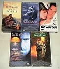KEVIN COSTNER 5 VHS SET Bodyguard, No Way Out, Waterworld, Message In 
