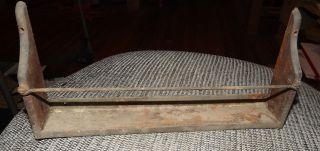 Antique Hoosier Cabinet Extract Rack , mounts to back of door 