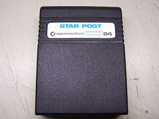 STAR POST Cartridge Commodore 64 C64 SX64 C128 Tested Working