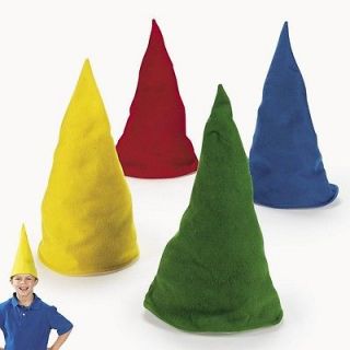 Felt Gnome Hats Elf Dwarf Costume Party Favors assorted colors