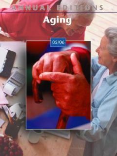 Annual Editions Aging 05 06 by Harold Cox 2004, Paperback