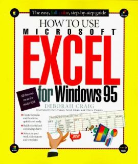   Microsoft Excel for Windows 95 by Deborah Craig 1995, Hardcover