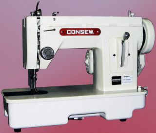 Consew CP206R Portable Walking Foot Industrial Sewing Machine w 