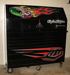 Cornwell Tools special edition tool box / cabinet, Troy Lee Flaming 