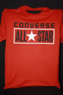 Converse Mens Tee Shirt NWT Converse All Star Great Design by Chuck 