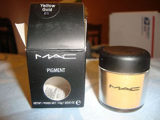 Give yourself the MAC look with NAC pigments YELLOW GOLD 7.5