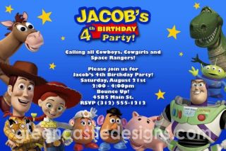 toy story invitations in Invitations & Announcements