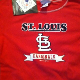 Womens St. Louis Cardinals Pujols Tee Shirt NWT Size XLarge