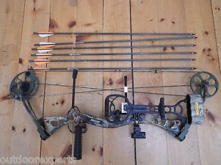Bear Encounter RealTree APG Compound Bow Package RH 50 60# 29 RTS 