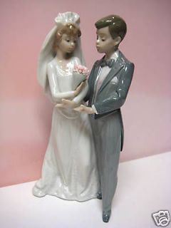 FROM THIS DAY FORWARD WEDDING COUPLE BY LLADRO RETIRED #5885